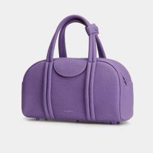 Borse Crossbody Songmont Medium Bowling Lavanda | ITALIA 67839