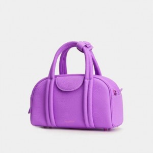 Borse Crossbody Songmont Small Bowling Lavanda | ITALIA 90215