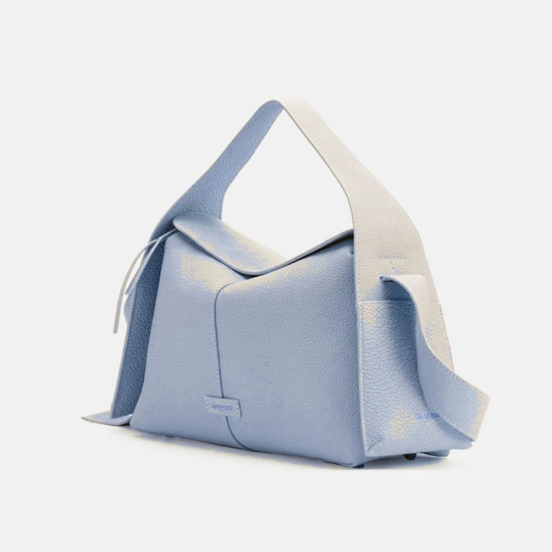 Borse Tote Songmont Drippy Roof Blu Chiaro | ITALIA 20854